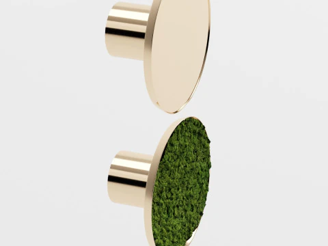 조명 이끼 벽 램프 3D 모델