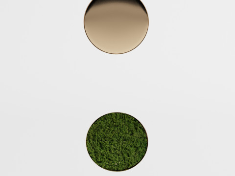 Lighting Moss Wall lamp Modello 3D