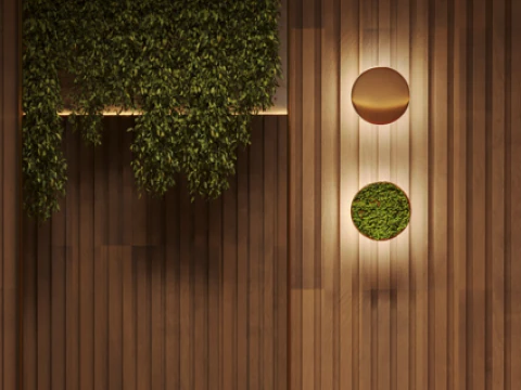 Lighting Moss Wall lamp 3D Model