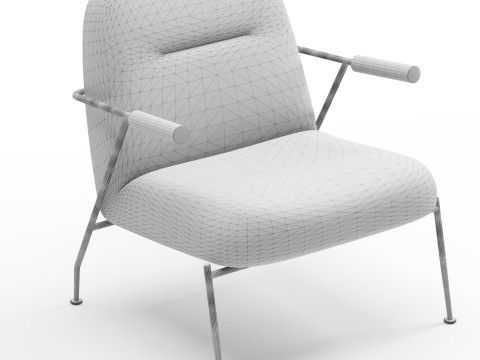 Chair retro Model 3D