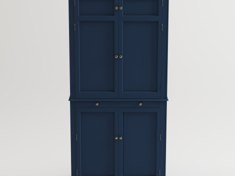 Kabinet blue closet 3Dモデル