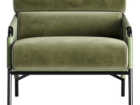 Roll Armchair 3D Model