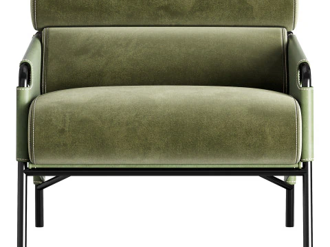 Roll Armchair 3D Model