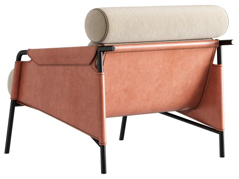 Roll Armchair 3D Model
