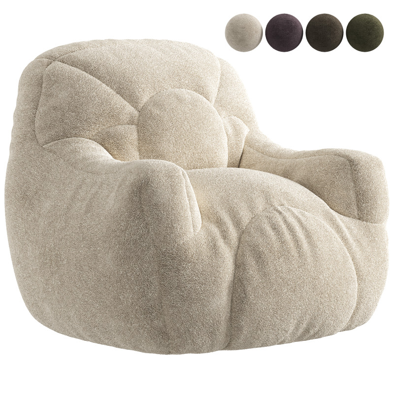 Bean Bag Chair 3D-Modell .c4d .max .obj .3ds .fbx .stl .blend 