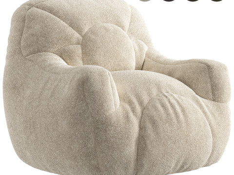 Bean Bag Chair 3D Model
