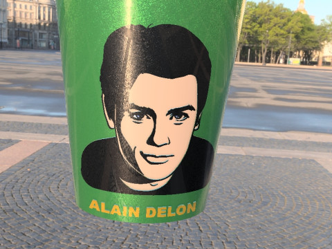 Actor Alain Delon Belmondo 3D Model