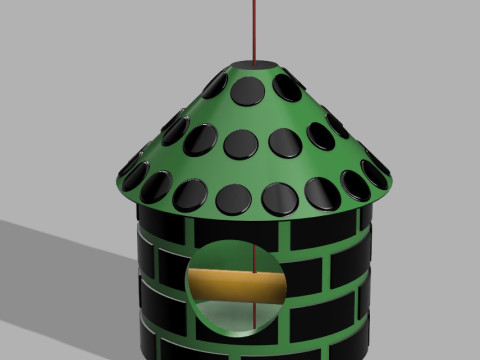 BIRD FEEDER 3D 模型