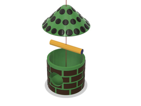 BIRD FEEDER 3D 模型