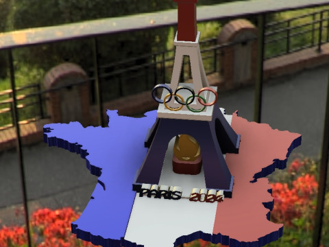 PARIS Eiffel tower 3D Model
