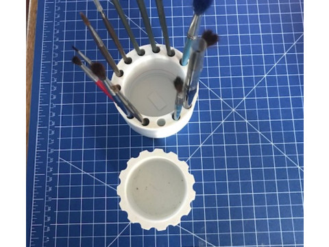Brushes 3D Model