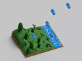 Jungle Iow-Poly Pack 3D Model