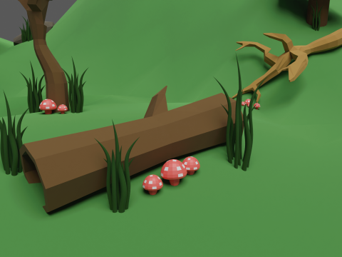 Jungle Iow-Poly Pack 3D Model