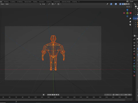 Strong-Man Low-Poly character 3D Model