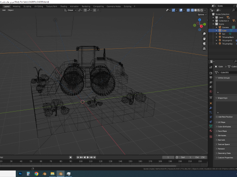Loader Low Poly 3D Модель