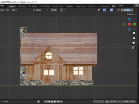 House Modelo 3D