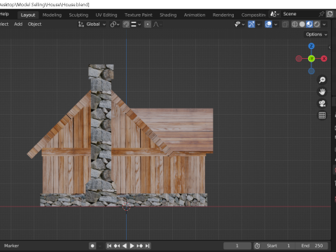 House Modelo 3D