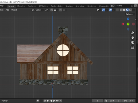 House Modelo 3D