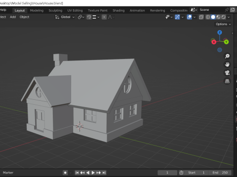 House Modelo 3D