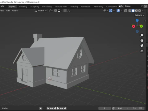 House 3D Model
