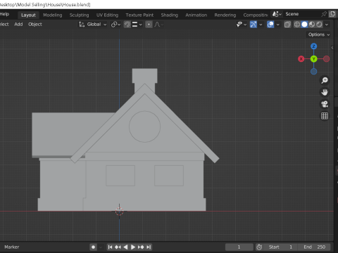 House Modelo 3D