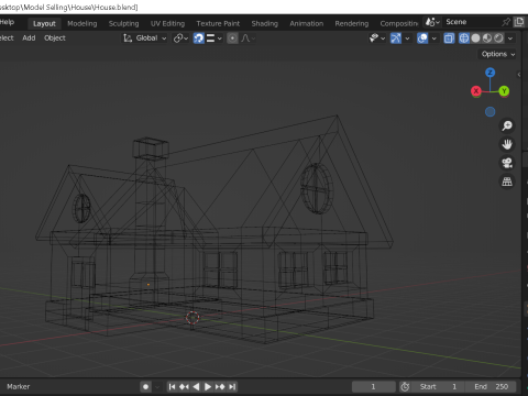 House Modelo 3D