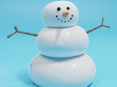 Snowman Modelo 3D