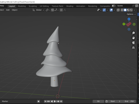 Trees Modello 3D