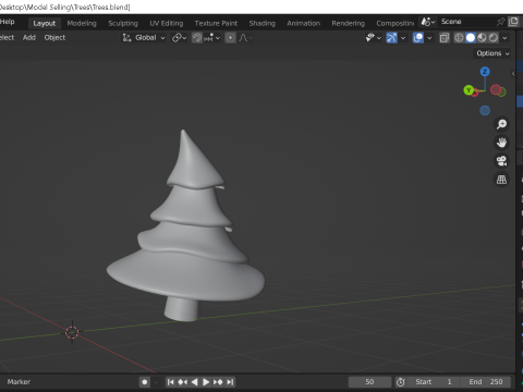 Trees Modello 3D