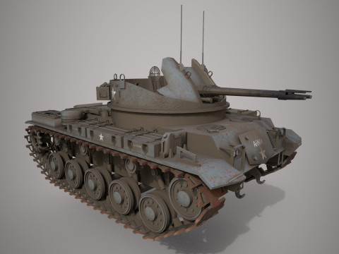 Army Tank 3Dモデル