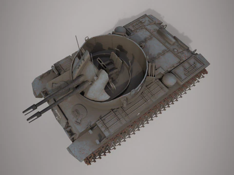Army Tank 3D Model