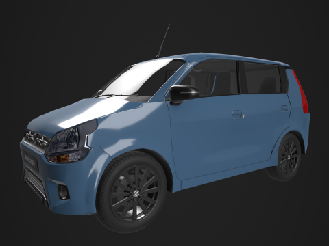 Maruti suzuki wagonr 3d car Model 3D