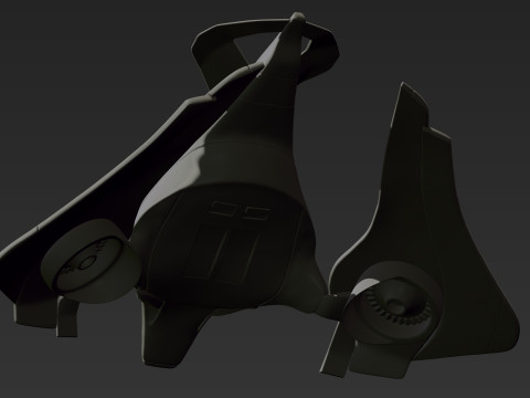 Intergalactic Spaceship 3d printing Modello di stampa 3D