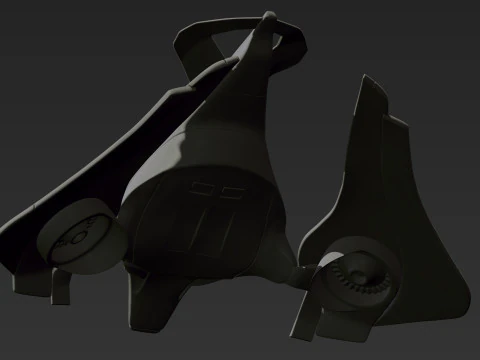 Intergalactic Spaceship 3d printing 3D Print Model
