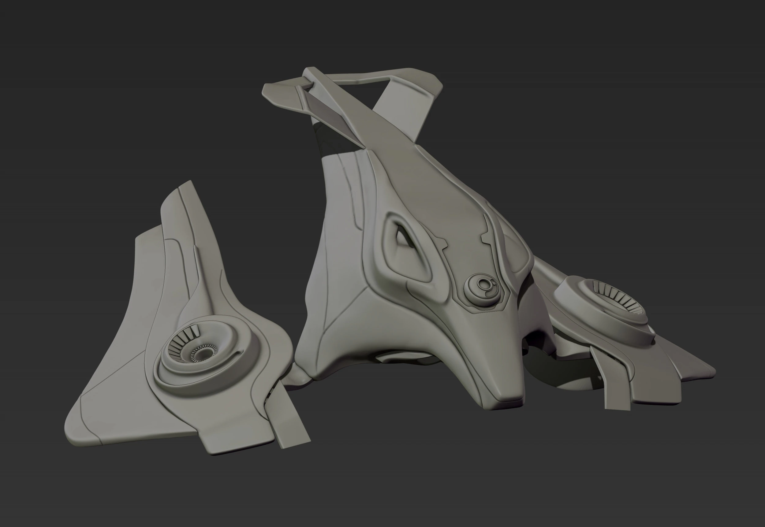 Intergalactic Spaceship 3d printing 3D Print Model .c4d .max .obj .3ds .fbx .stl .blend