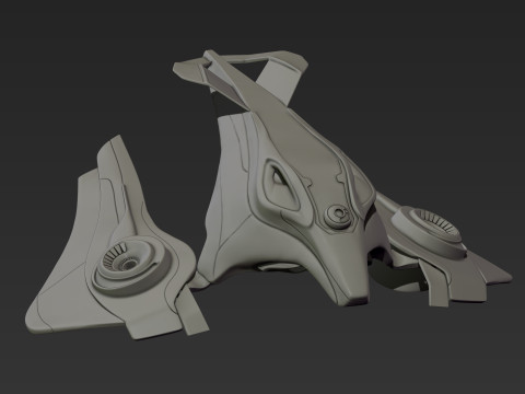 Intergalactic Spaceship 3d printing 3Dプリントモデル