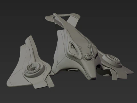 은하계 우주선 3D 프린팅 3D 프린트 모델