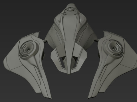 Intergalactic Spaceship 3d printing Modello di stampa 3D