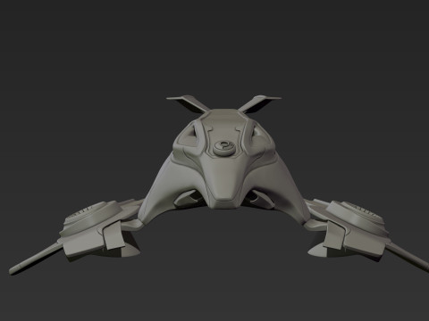 Intergalactic Spaceship 3d printing Modello di stampa 3D