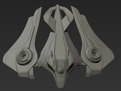 Intergalactic Spaceship 3d printing Modello di stampa 3D