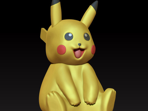 Cute Stylized Pokemon 3D Toy for 3Dプリントモデル