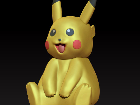 Cute Stylized Pokemon 3D Toy for 3D 打印模型