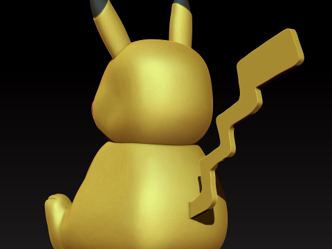 Cute Stylized Pokemon 3D Toy for 3D 打印模型
