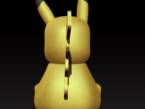 Cute Stylized Pokemon 3D Toy for 3D 打印模型