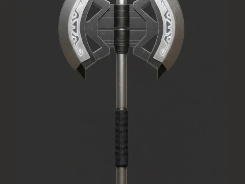 Arma imprimible en 3D con hacha de batalla de Hulk Modelo de impresión en 3D Modelo de impresión 3D