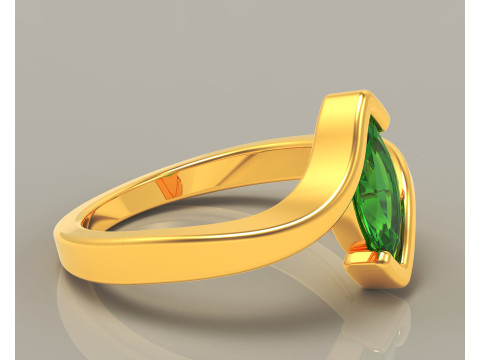 Marquise cut tension set engagament ring 3D प्रिंट मॉडल