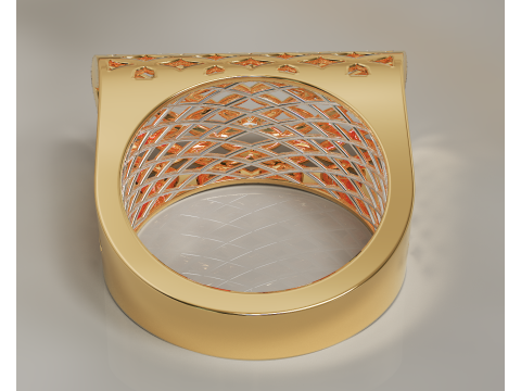 Textured fusion ring Modelo de Impressão 3D