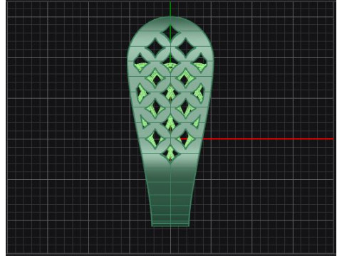 Textured fusion ring Modelo de Impressão 3D