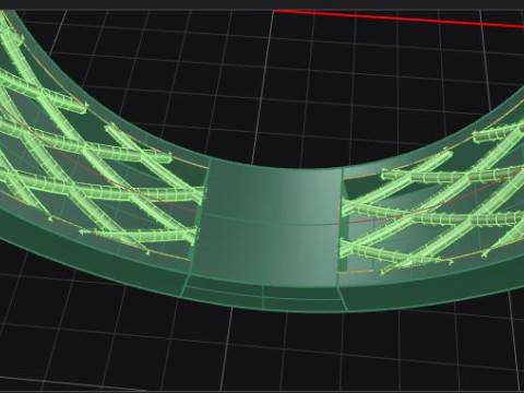 Textured fusion ring Modelo de Impressão 3D