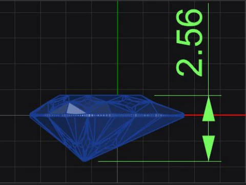 Pear shape diamond flower ring 3D Print Model